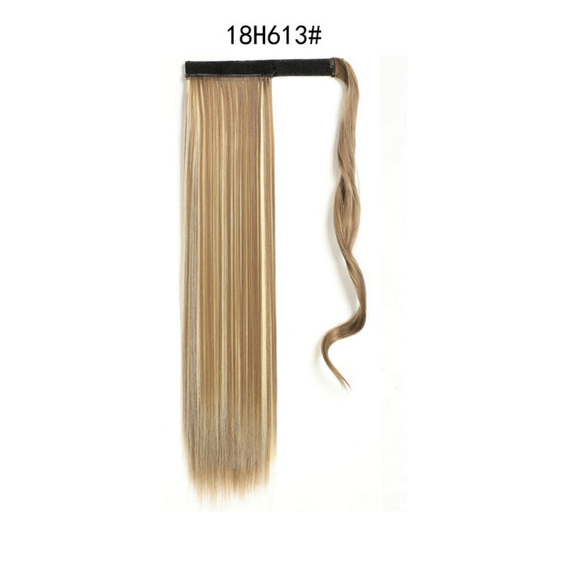 Women's Long Clip-In Ponytail Extension with Velcro Closure