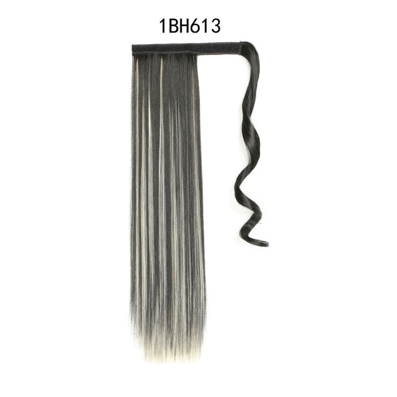 Women's Long Clip-In Ponytail Extension with Velcro Closure