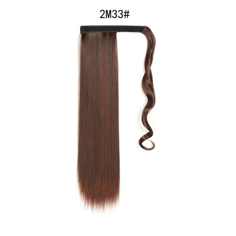 Women's Long Clip-In Ponytail Extension with Velcro Closure