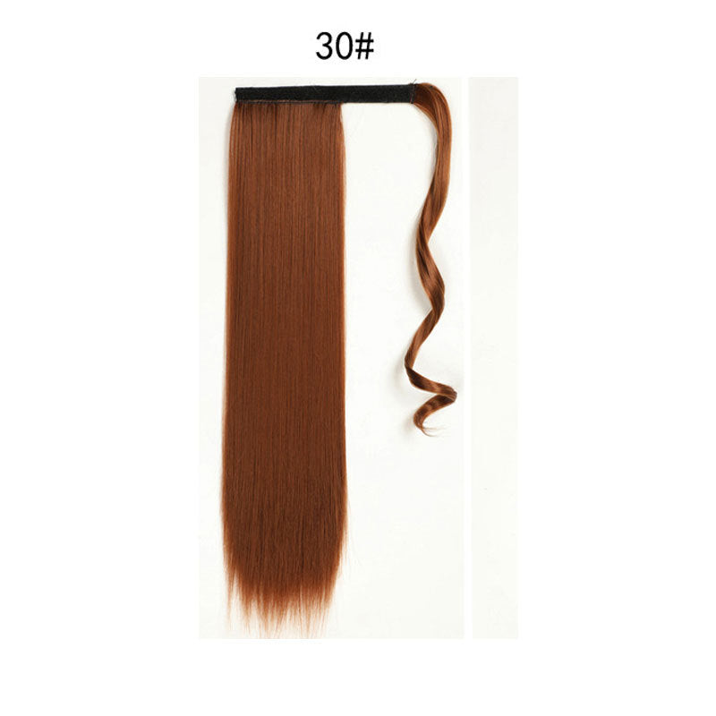Women's Long Clip-In Ponytail Extension with Velcro Closure