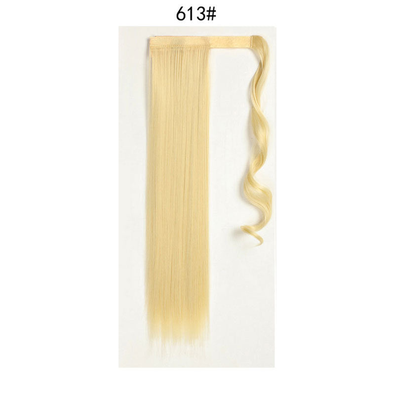 Women's Long Clip-In Ponytail Extension with Velcro Closure