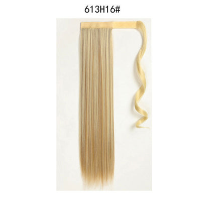 Women's Long Clip-In Ponytail Extension with Velcro Closure