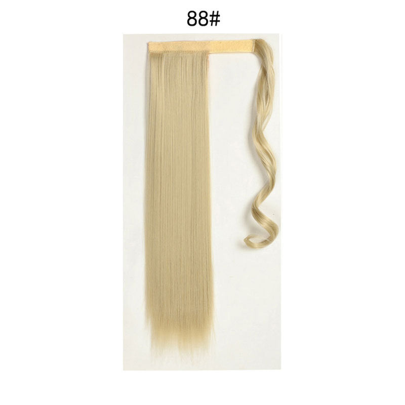 Women's Long Clip-In Ponytail Extension with Velcro Closure